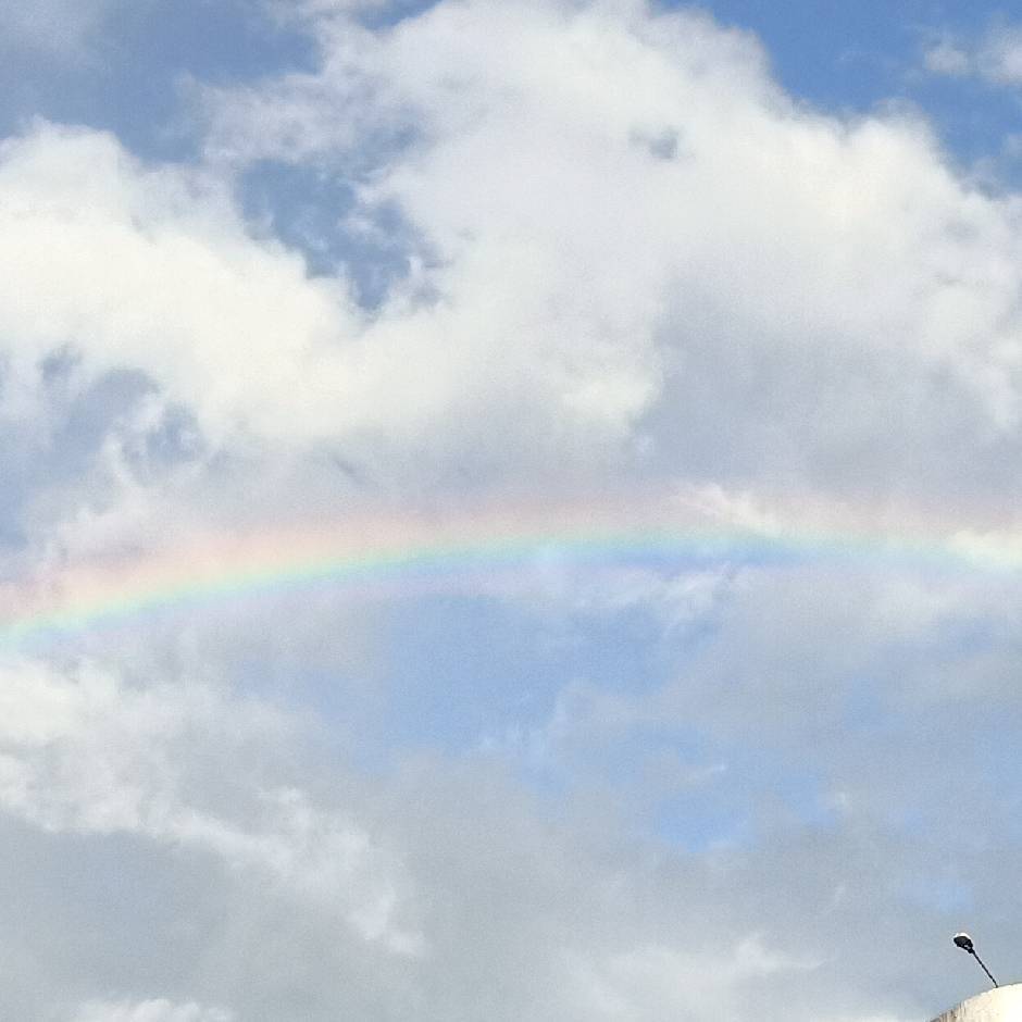 未雨而虹
